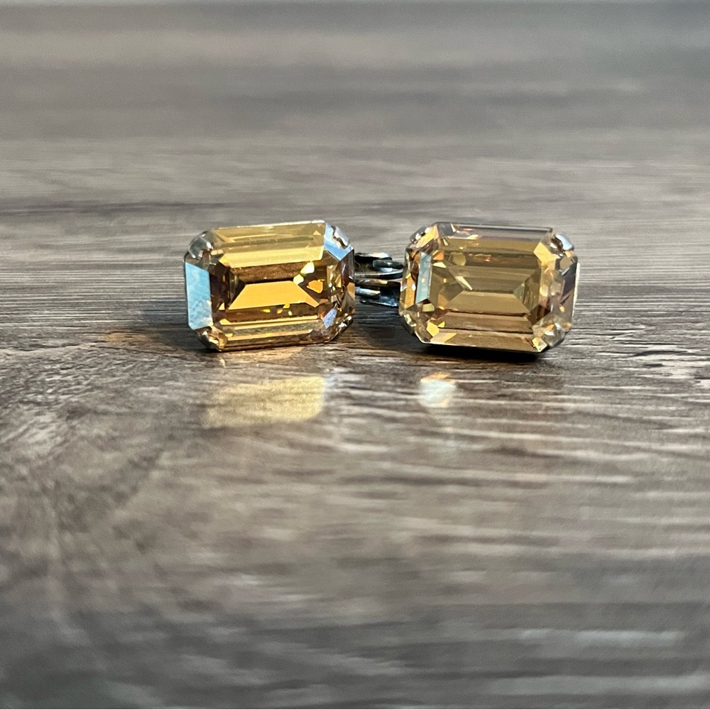 Sabika 15th Anniversary XL Rectangular Drop Earrings - Summer 2016